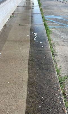 Commercial sidewalk and concrete cleaning - Presidential Services Northwest Louisiana